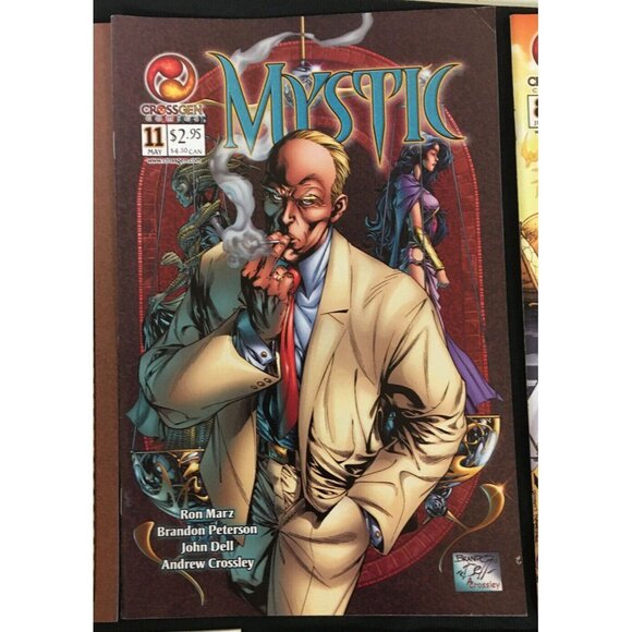 Crossgen Coimcs Mixed Lot of 10 Crux, Mystic, Sigil and more Circa 1983-2002 - Picture 3 of 12